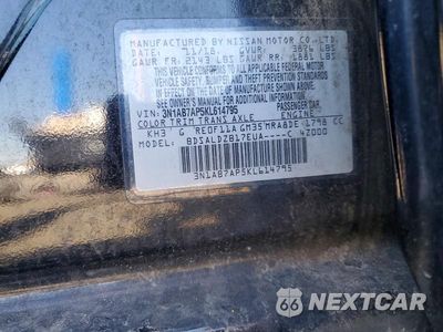 Zdjęcie 12 z 12 samochodu: 2019 NISSAN SENTRA SV VIN:3N1AB7AP5KL614795 - miniatura
