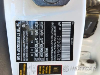 Zdjęcie 14 z 14 samochodu: 2018 MERCEDES-BENZ GLS 550 4MATIC VIN:4JGDF7DE2JB090672 - miniatura