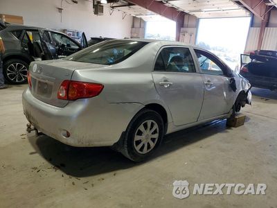 Trzecie zdjęcie samochodu z tyłu: 2009 TOYOTA COROLLA LE VIN:JTDBL40E399066148 - miniatura