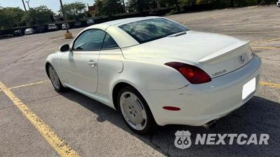 Trzecie zdjęcie samochodu z tyłu: 2002 LEXUS SC 430 VIN:JTHFN48YX20002613 - miniatura