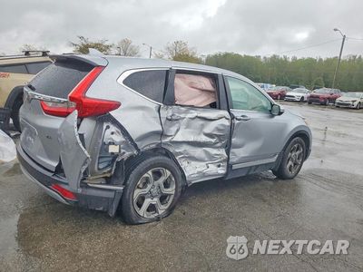 Trzecie zdjęcie samochodu z tyłu: 2018 HONDA CR-V EXL VIN:5J6RW1H87JA001741 - miniatura