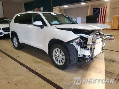 Czwarte zdjęcie samochodu z boku: 2025 TOYOTA GRAND HIGHLANDER HYBRID XLE VIN:5TDACAB56SS048936 - miniatura