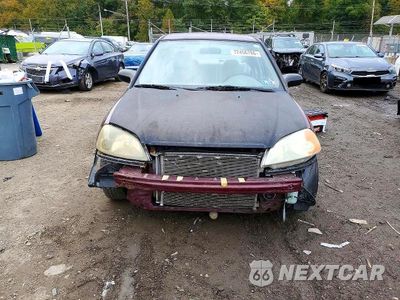 Piąte zdjęcie samochodu w środku: 2002 HONDA CIVIC LX VIN:2HGES16572H555259 - miniatura