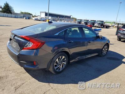 Trzecie zdjęcie samochodu z tyłu: 2017 HONDA CIVIC EX VIN:19XFC2F71HE073608 - miniatura
