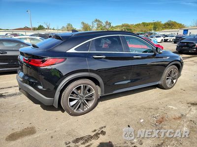 Trzecie zdjęcie samochodu z tyłu: 2023 INFINITI QX55 LUXE VIN:3PCAJ5JR0PF122039 - miniatura