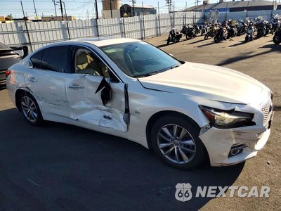 Czwarte zdjęcie samochodu z boku: 2017 INFINITI Q50 2.0T PREMIUM VIN:JN1CV7AP6HM641180 - miniatura