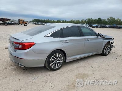 Trzecie zdjęcie samochodu z tyłu: 2019 HONDA ACCORD HYBRID EXL VIN:1HGCV3F51KA011686 - miniatura