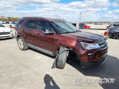 Czwarte zdjęcie samochodu z boku: 2018 FORD EXPLORER XLT VIN:1FM5K7D83JGC84835 - miniatura