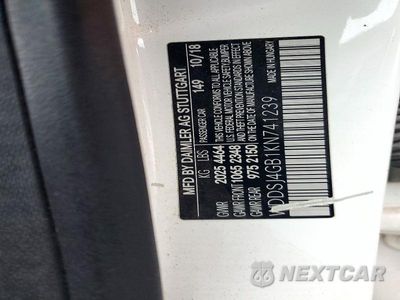 Zdjęcie 12 z 12 samochodu: 2019 MERCEDES-BENZ CLA 250 4MATIC VIN:WDDSJ4GB1KN741239 - miniatura