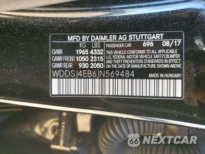 Zdjęcie 12 z 12 samochodu: 2018 MERCEDES-BENZ CLA 250 VIN:WDDSJ4EB6JN569484 - miniatura