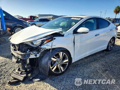 2014 HYUNDAI ELANTRA LIMITED 5NPDH4AE7EH504938 - główne zdjęcie licytacji z USA - miniatura