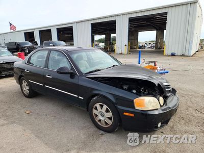 Czwarte zdjęcie samochodu z boku: 2004 KIA OPTIMA LX VIN:KNAGD126645327096 - miniatura