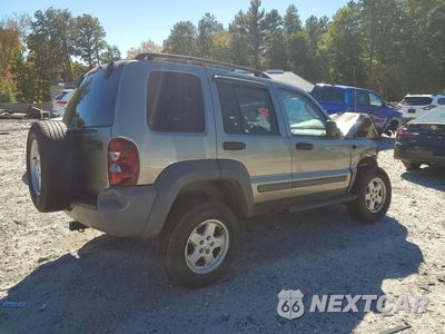Trzecie zdjęcie samochodu z tyłu: 2007 JEEP LIBERTY SPORT VIN:1J4GL48K07W584100 - miniatura