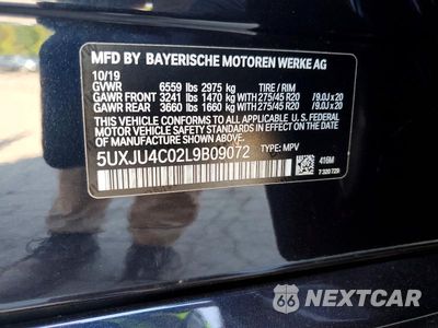 Zdjęcie 13 z 13 samochodu: 2020 BMW X5 M50I VIN:5UXJU4C02L9B09072 - miniatura
