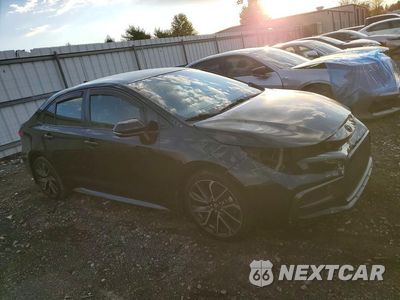 Czwarte zdjęcie samochodu z boku: 2022 TOYOTA COROLLA SE VIN:JTDS4MCEXNJ091145 - miniatura