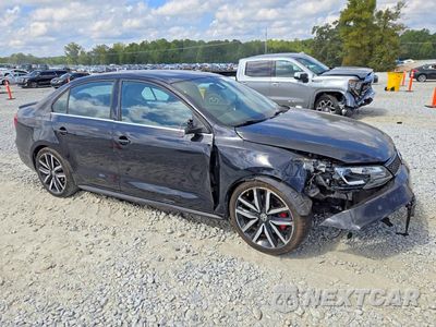 Czwarte zdjęcie samochodu z boku: 2014 VOLKSWAGEN JETTA GLI VIN:3VW4S7AJXEM212899 - miniatura