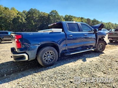 Trzecie zdjęcie samochodu z tyłu: 2019 CHEVROLET SILVERADO K1500 LT VIN:3GCUYDEDXKG204428 - miniatura