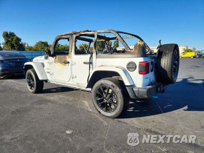 Drugie zdjęcie samochodu z przodu: 2023 JEEP WRANGLER SAHARA 4XE VIN:1C4JJXP63PW699183 - miniatura