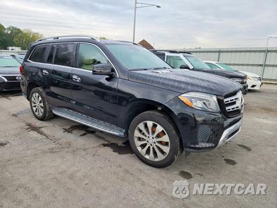 Czwarte zdjęcie samochodu z boku: 2017 MERCEDES-BENZ GLS 450 4MATIC VIN:4JGDF6EE6HA829745 - miniatura