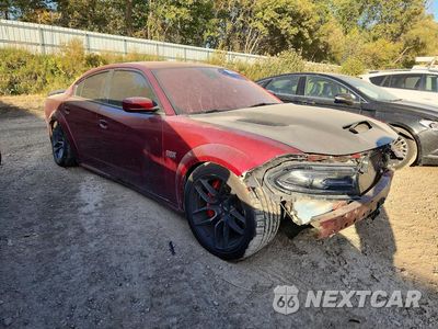 Czwarte zdjęcie samochodu z boku: 2022 DODGE CHARGER SCAT PACK VIN:2C3CDXGJ7NH179458 - miniatura