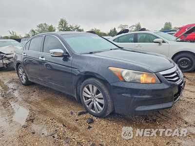 Czwarte zdjęcie samochodu z boku: 2012 HONDA ACCORD EXL VIN:1HGCP2F82CA062758 - miniatura
