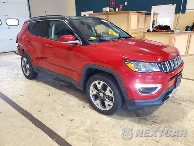 Czwarte zdjęcie samochodu z boku: 2019 JEEP COMPASS LIMITED VIN:3C4NJDCB7KT647265 - miniatura
