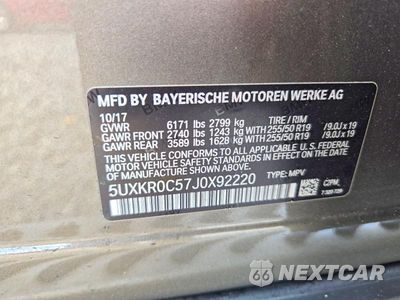 Zdjęcie 12 z 12 samochodu: 2018 BMW X5 XDRIVE35I VIN:5UXKR0C57J0X92220 - miniatura