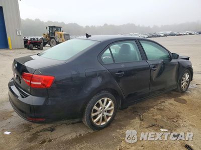 Trzecie zdjęcie samochodu z tyłu: 2015 VOLKSWAGEN JETTA SE VIN:3VWD17AJ1FM239297 - miniatura