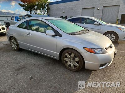 Czwarte zdjęcie samochodu z boku: 2006 HONDA CIVIC LX VIN:2HGFG12616H520663 - miniatura