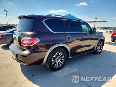 Trzecie zdjęcie samochodu z tyłu: 2020 NISSAN ARMADA SL VIN:JN8AY2NC4L9616753 - miniatura