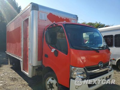 Czwarte zdjęcie samochodu z boku: 2017 HINO 195 BOX TRUCK VIN:JHHSDM2H1HK005793 - miniatura