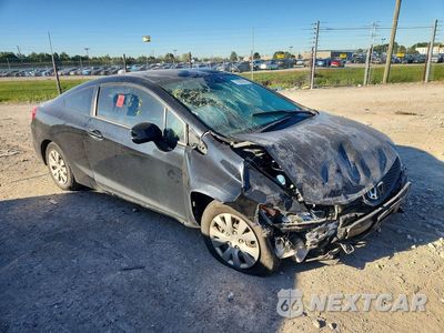 Czwarte zdjęcie samochodu z boku: 2012 HONDA CIVIC LX VIN:2HGFG3A55CH551382 - miniatura