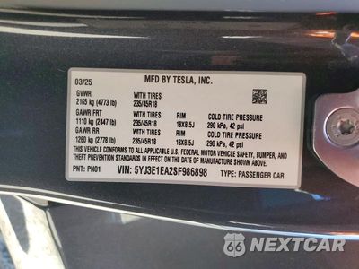 Zdjęcie 13 z 13 samochodu: 2025 TESLA MODEL 3 VIN:5YJ3E1EA2SF986898 - miniatura