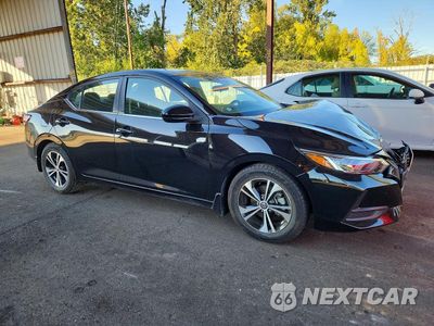 Czwarte zdjęcie samochodu z boku: 2021 NISSAN SENTRA SV VIN:3N1AB8CV3MY311232 - miniatura