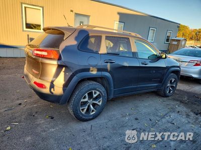 Trzecie zdjęcie samochodu z tyłu: 2014 JEEP CHEROKEE TRAILHAWK VIN:1C4PJMBS8EW160603 - miniatura