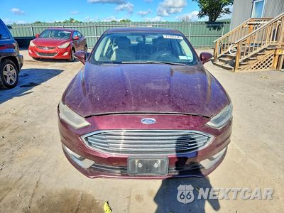 Piąte zdjęcie samochodu w środku: 2017 FORD FUSION SE VIN:3FA6P0T91HR202976 - miniatura