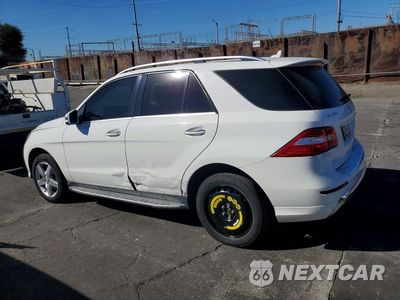 Drugie zdjęcie samochodu z przodu: 2014 MERCEDES-BENZ ML 350 VIN:4JGDA5JB0EA301005 - miniatura