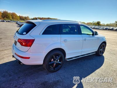 Trzecie zdjęcie samochodu z tyłu: 2013 AUDI Q7 PRESTIGE VIN:WA1DGAFE6DD010238 - miniatura