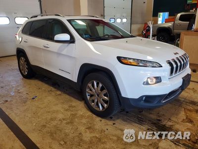 Czwarte zdjęcie samochodu z boku: 2016 JEEP CHEROKEE LIMITED VIN:1C4PJMDSXGW280404 - miniatura