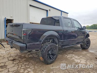 Trzecie zdjęcie samochodu z tyłu: 2017 FORD F150 SUPERCREW VIN:1FTEW1EF7HFC63814 - miniatura