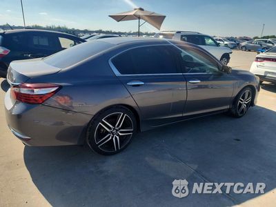 Trzecie zdjęcie samochodu z tyłu: 2017 HONDA ACCORD LX VIN:1HGCR2F32HA257152 - miniatura