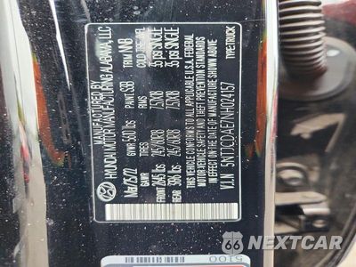 Zdjęcie 13 z 13 samochodu: 2022 HYUNDAI SANTA CRUZ SEL VIN:5NTJCDAE7NH024157 - miniatura