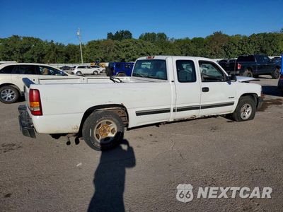 Trzecie zdjęcie samochodu z tyłu: 2002 CHEVROLET SILVERADO C1500 VIN:1GCEC19V62E173528 - miniatura