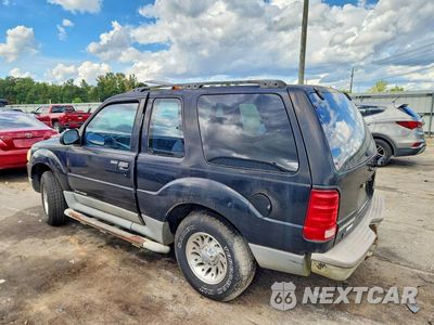 Drugie zdjęcie samochodu z przodu: 2001 FORD EXPLORER SPORT VIN:1FMYU60E21UA79554 - miniatura