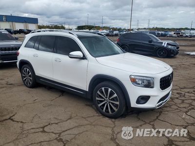 Czwarte zdjęcie samochodu z boku: 2022 MERCEDES-BENZ GLB 250 4MATIC VIN:W1N4M4HB4NW181314 - miniatura