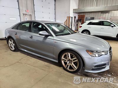 Czwarte zdjęcie samochodu z boku: 2016 AUDI A6 PREMIUM PLUS VIN:WAUFGAFC8GN186815 - miniatura