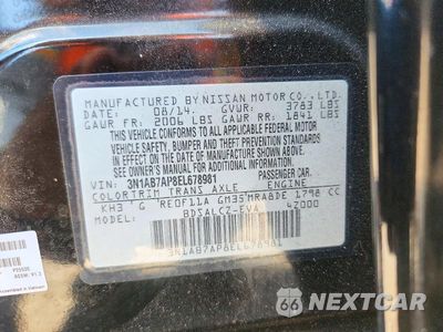 Zdjęcie 12 z 12 samochodu: 2014 NISSAN SENTRA S VIN:3N1AB7AP8EL678981 - miniatura
