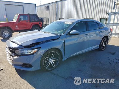 2021 HONDA ACCORD TOURING HYBRID 1HGCV3F97MA005560 - główne zdjęcie licytacji z USA - miniatura