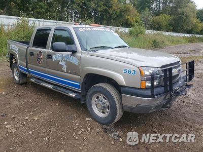 Czwarte zdjęcie samochodu z boku: 2003 CHEVROLET SILVERADO K1500 HEAVY DUTY VIN:1GCGK13U23F218147 - miniatura