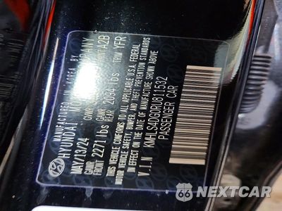 Zdjęcie 12 z 12 samochodu: 2024 HYUNDAI ELANTRA SEL VIN:KMHLS4DG0RU811532 - miniatura